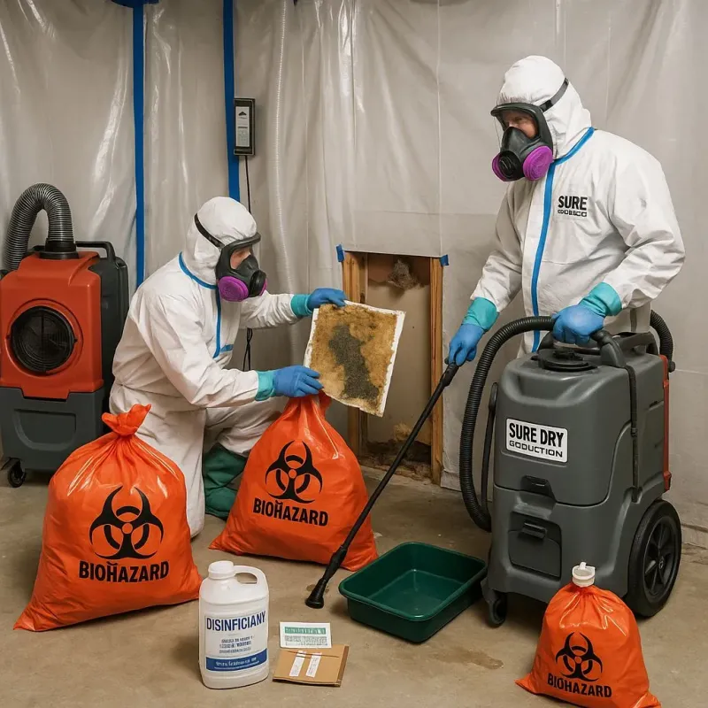 Contaminated Water Handling Protocols process in De Queen, AR